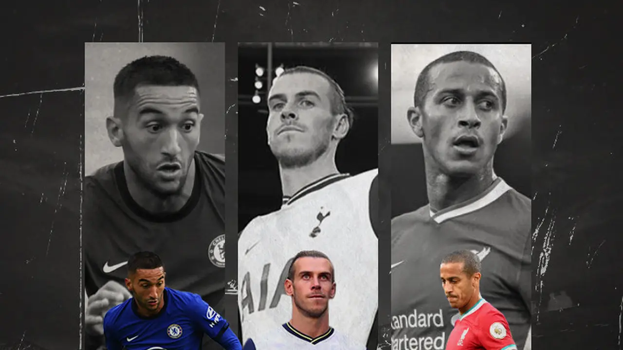 Gareth Bale , Thiago Alcantara dan Hakim Ziyech