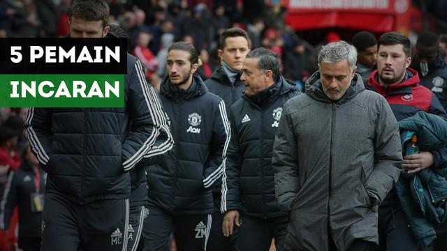 Berikut lima pemain yang berpeluang didapatkan Manchester United pada musim panas nanti.