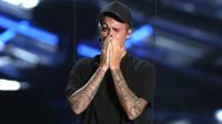 Soal kabar kehamilan Hailey Baldwin makin menyebar luas. Justin Biener kerepotan (AP Photo)