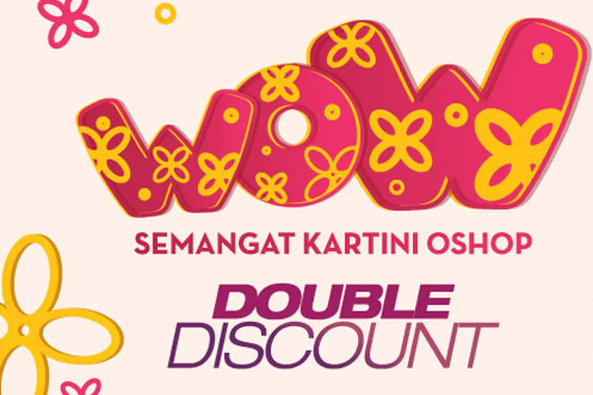 Promo OSHOP Bulan Ini: WOW Double Discount!