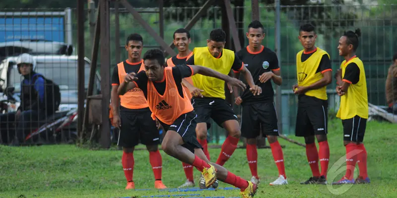 Latihan Timnas Timor Leste U-23