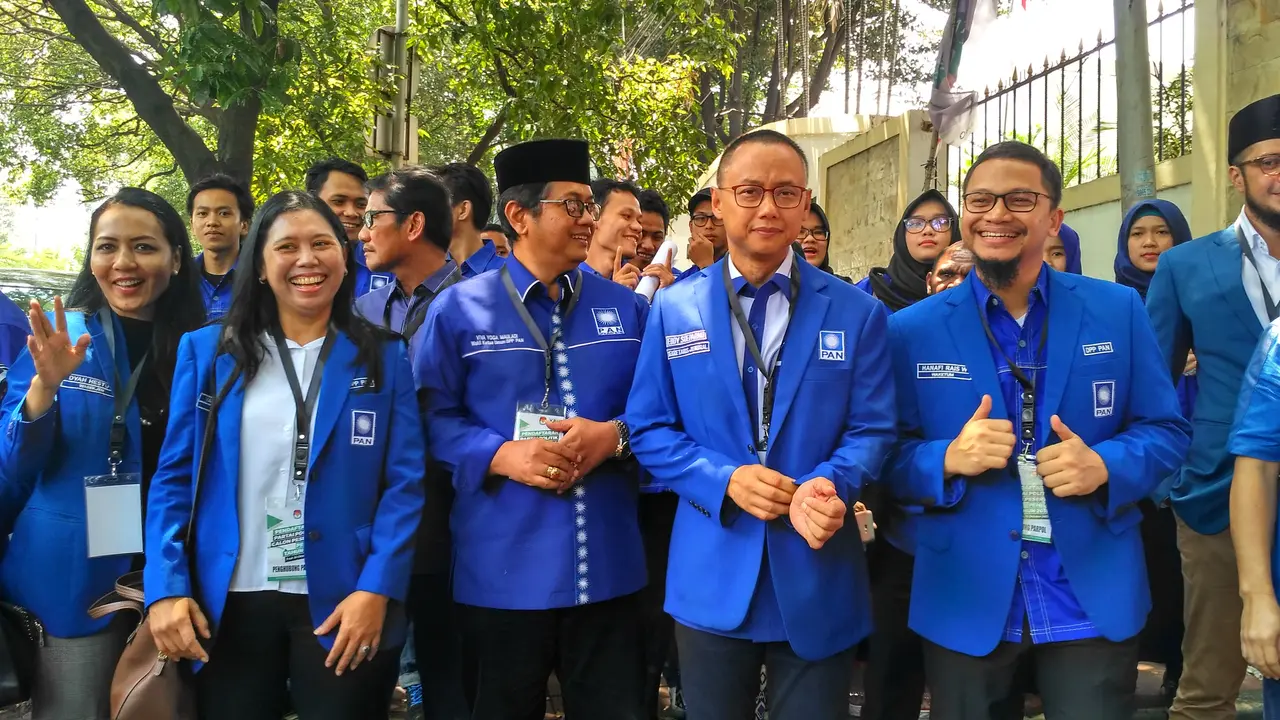 PAN Daftar Peserta Pemilu 2019 ke KPU