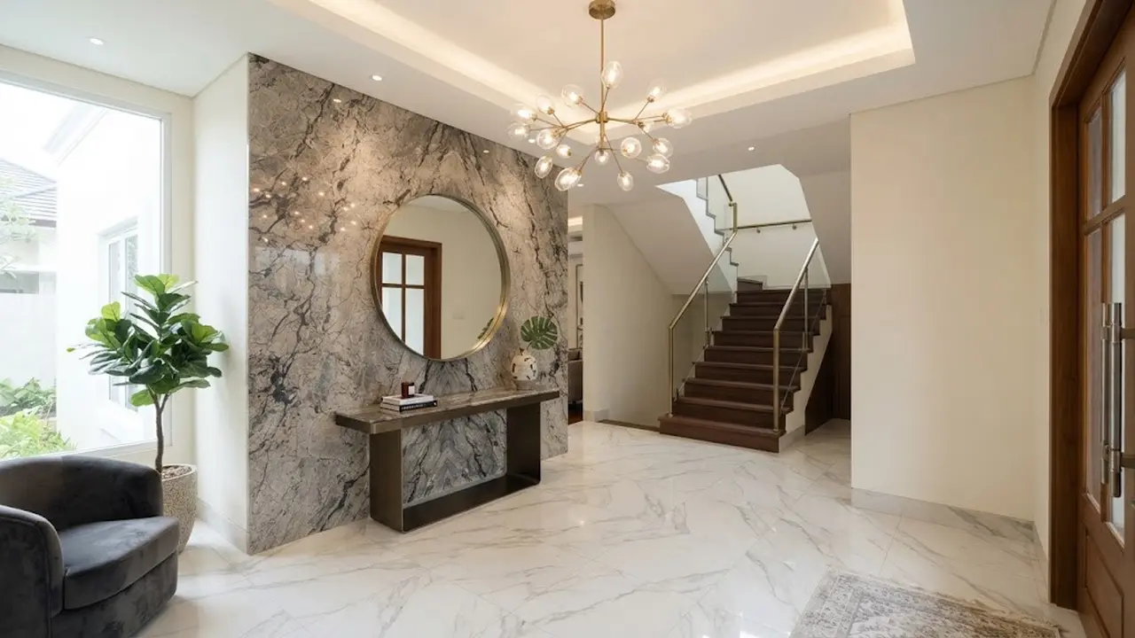 Desain Foyer Minimalis untuk Rumah Mungil