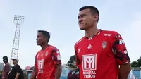 Pemain anyar Malut United, Mukhammad Isaev. (Bola.com/Okie Prabhowo)