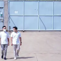 Ruben Onsu mengunjungi pabriknya (Instagram/ruben_onsu)