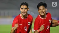 Kemenangan atas Maladewa menempatkan timnas Indonesia U-20 di posisi puncak klasemen sementara grup F. (Liputan6.com/Angga Yuniar