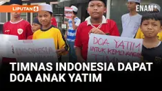 Puluhan Anak Yatim Gelar Doa untuk Timnas Indonesia