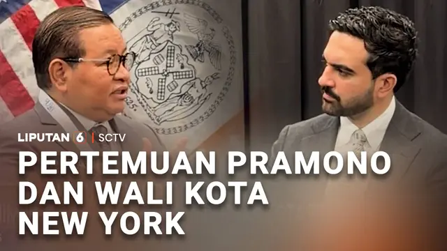 Pertemuan Pramono dan Wali Kota New York