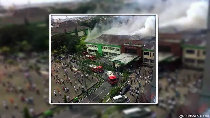 Kebakaran Kantor Walikota Bekasi