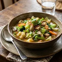 Resep Capcay Kuah Tanpa Banyak Bahan. (AI Generated)