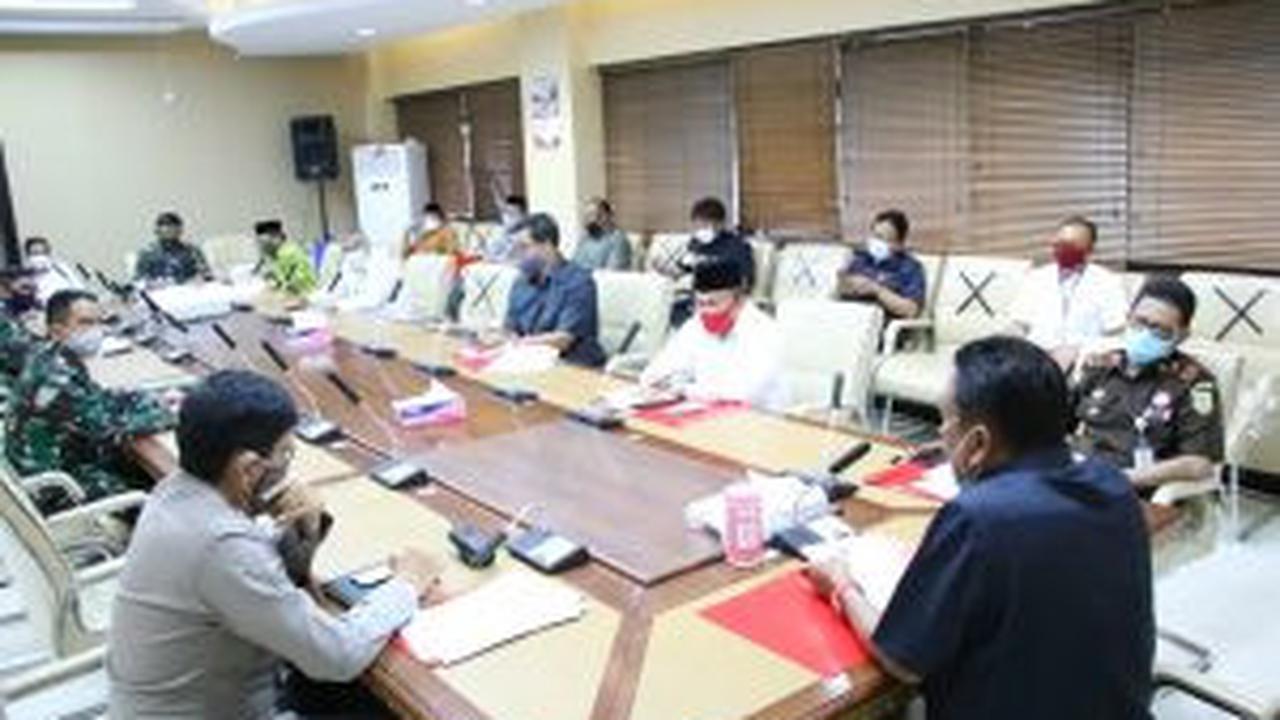 Pertemuan Forum Pimpinan Umat Islam Sulut dan Gubernur Olly Dondokambey terkait sejumlah agenda perayaan Idul Fitri.