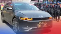 Tampilan Mobil Listrik Hyundai Ioniq 5 Lebih Gagah (Ist)