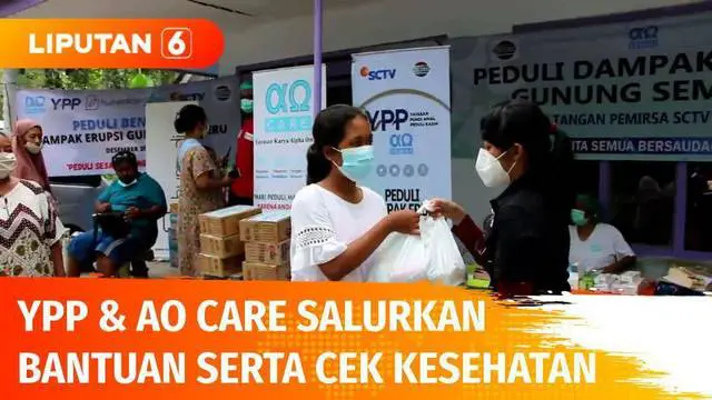 Bantuan dari pemirsa SCTV dan Indosiar terus didistribusikan untuk para korban erupsi Gunung Semeru. Kali ini YPP membagikan bantuan di daerah yang terdampak langsung bersama Yayasan AO Care memberikan layanan pemeriksaan kesehatan para korban erupsi...