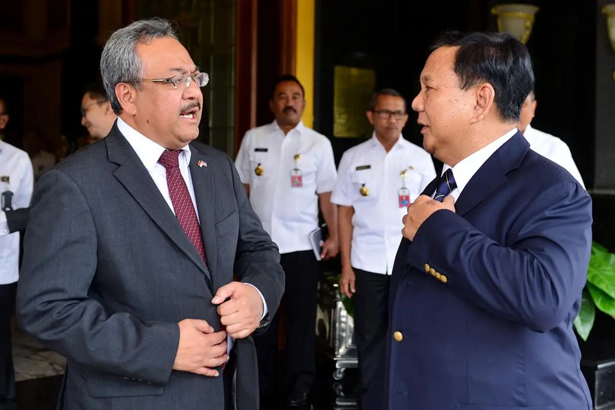 Prabowo Subianto Menerima Kunjungan Kehormatan dari Beberapa Duta Besar