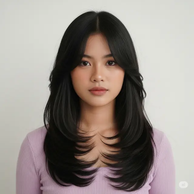 7 Model Rambut Segi Panjang Wajah Indonesia yang Menawan dan Proporsional
