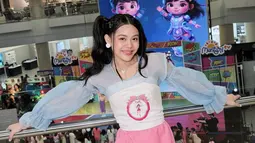Melly Lee Tampil Cute dan Ceria di Fest Ceria Mentari TV
