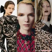 Paris Haute Couture Week 2026 menghadirkan delapan tren beauty: dari Hepburn bangs, lilac makeup, metallic manicure, hingga lace lips dan white waterline. (@chanelofficial @jeanpaulgaultier)
