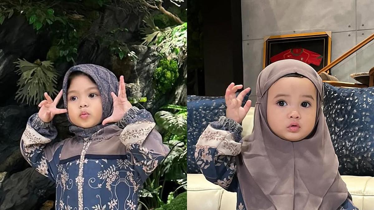 Gemas Banget, Intip Potret Ameena dan Azura Anak Aurel Hermansyah dan Atta Halilintar Tampil Berhijab