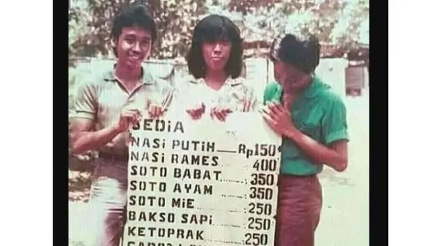 Nostalgia, Ini 6 Harga Makanan Zaman Dulu yang Kini Bikin Melongo