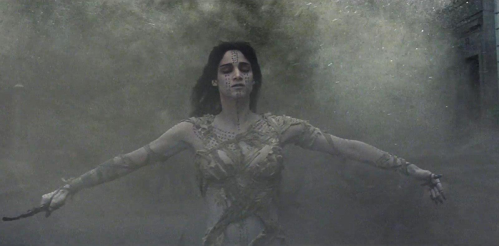 Sofia Boutella dalam film The Mummy. (Universal)