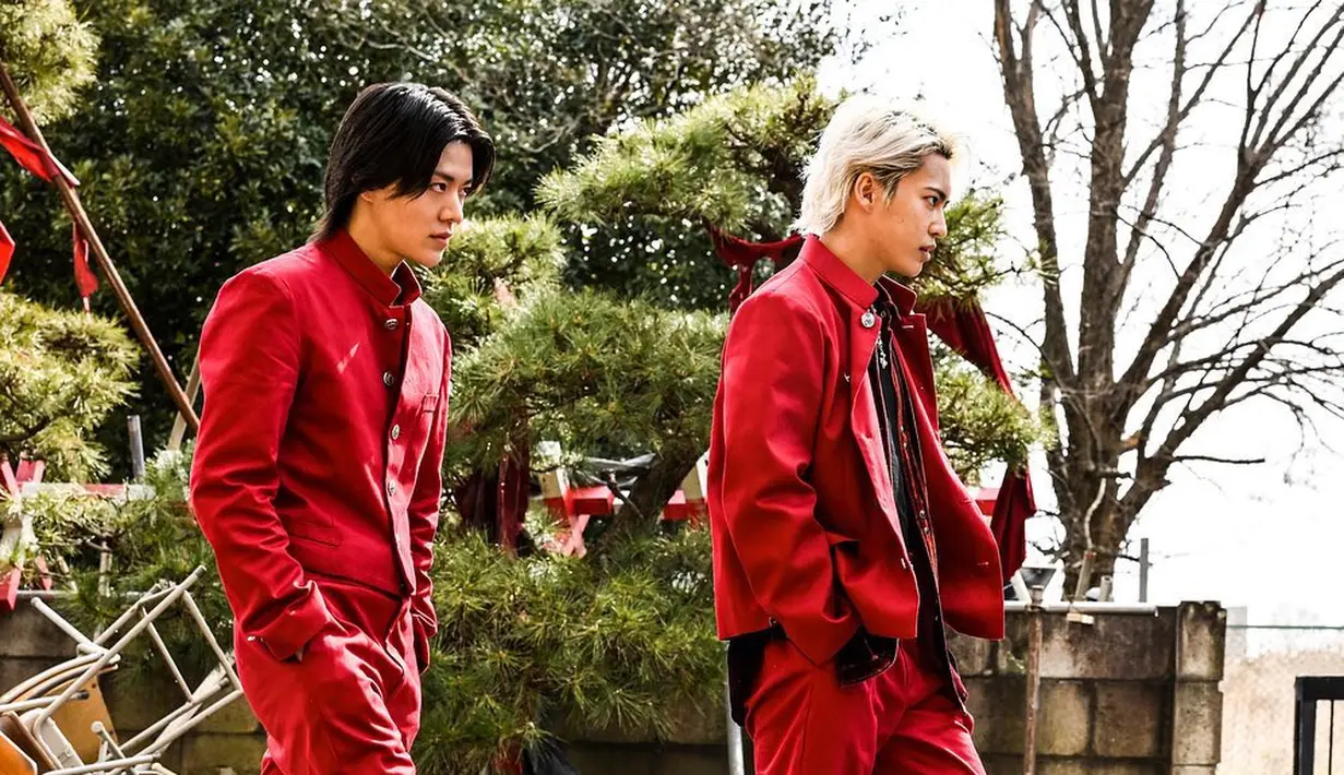 Yuta Nakamoto alias Yuta NCT dalam film High and Low The Worst X (Cross). (Sumber: Instagram @high_low_official)
