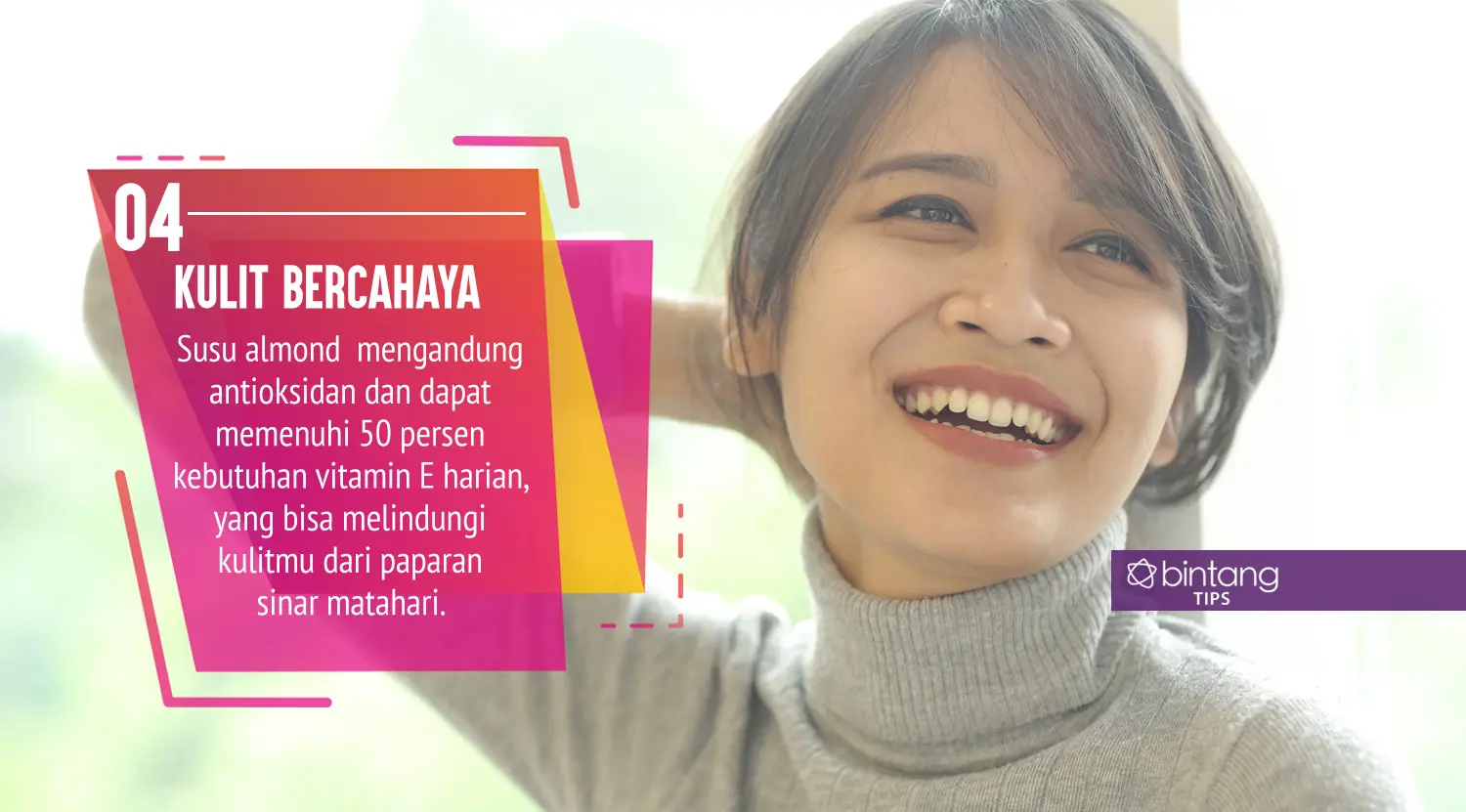 Manfaat susu almond. (Foto: Daniel Kampua, Digital Imaging: Nurman Abdul Hakim/Bintang.com)