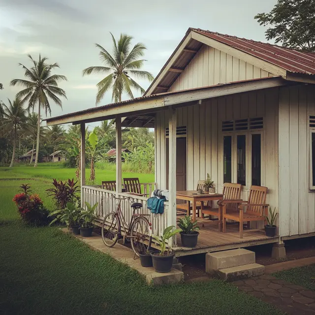 9 Rumah Sederhana Era 90-an tapi Tetap Modern di Desa, Harmoni Klasik Tak Lekang Waktu