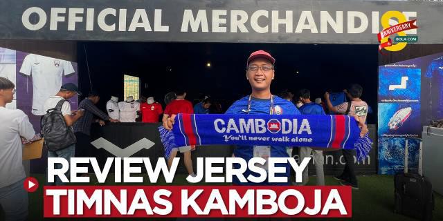 VIDEO: Review Jersey Timnas Kamboja U-22 yang Dipakai di SEA Games 2023