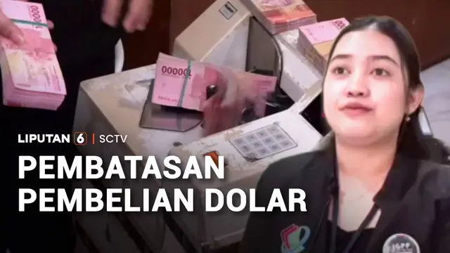 Bank Indonesia Batasi Pembelian Dolar demi Perkuat Nilai Tukar Rupiah