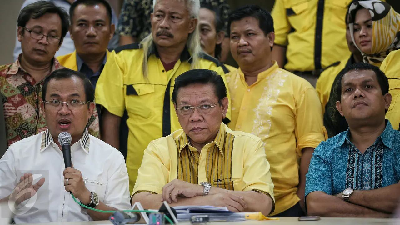20160122-Agung Laksono Himbau Para Kadernya Fokus 