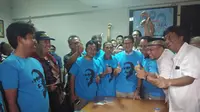 Relawan yang pernah membela Jokowi pada Pilpers 2014 kini mendukung Prabowo-Sandiaga. (Liputan6.com/Ady Anugrahadi)