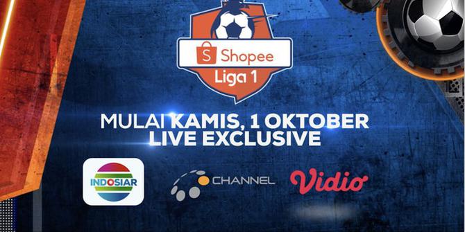 VIDEO: Ingat 27 Hari Lagi Shopee Liga 1 2020 Dimulai Hanya di Indosiar, O Channel, dan Vidio