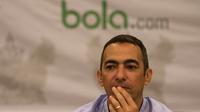 Legenda hidup Inter Milan, Youri Djorkaeff menghadiri jumpa pers terkait Gathering Nasional Inter Club Indonesia (ICI) IV di Bali, Jumat (28/8/2015). (Bola.com/Vitalis Yogi Trisna)
