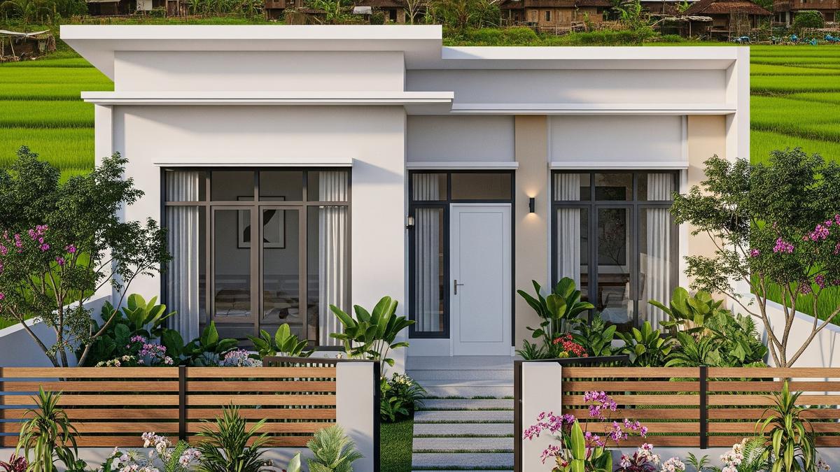 8 Tips Desain Rumah Atap Datar Murah Tapi Tahan Lama &amp; Estetik di 2025