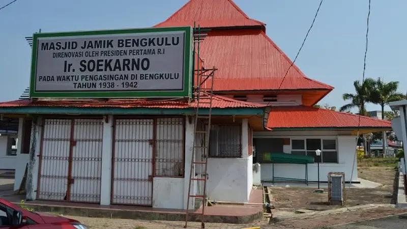 Masjid Sukarno di Bengkulu