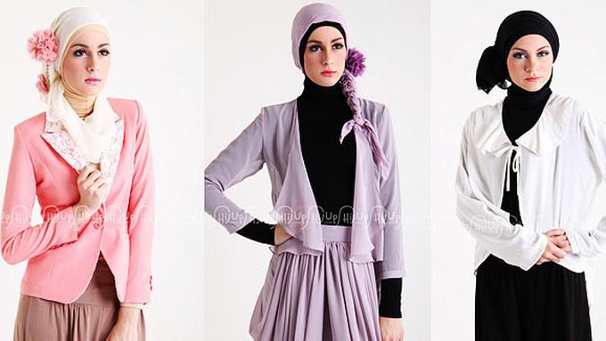 Fashion Wanita Karir Berhijab - Hijab Review
