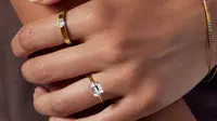 Model Cincin Tunangan Simple dan Elegan untuk Pria dan Wanita