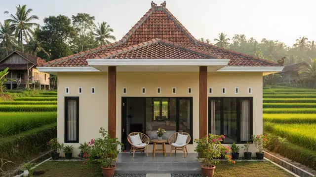 7 Gambar Rumah Minimalis di Kampung, Sederhana tapi Modern dan Bikin Nyaman untuk Keluarga