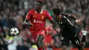 Hingga akhir babak pertama, skor 1-0 untuk keunggulan Liverpool tidak berubah. (Paul ELLIS/AFP)