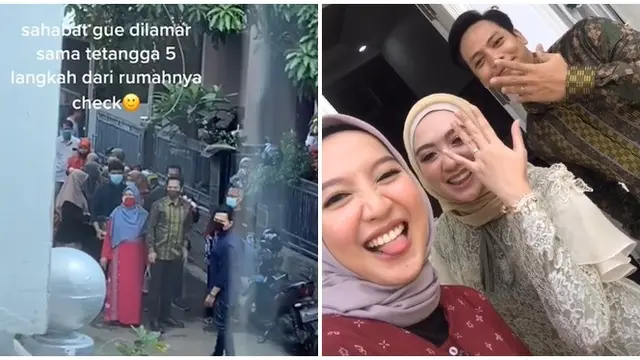 Viral Kisah Wanita Dilamar Tetangga Rumah, Bukti Jodoh Tak Kemana