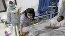 Hingga 26 Maret 2024, terdapat 716 kasus demam berdarah dengue (DBD) di Jakarta Barat. Ini menjadi yang terbanyak di seluruh wilayah Jakarta. (Liputan6.com/Herman Zakharia)