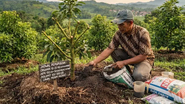 Cara Memperbanyak Cabang Alpukat