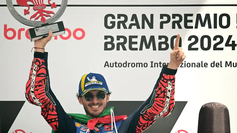 Francesco Bagnaia Juara MotoGP Italia 2024