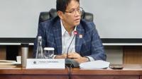 Menteri Keuangan (Menkeu) Purbaya Yudhi Sadewa memimpin sidang perdana debottlenecking di Kantor Pusat Kementerian Keuangan, Jakarta Pusat, Senin (23/12/2025). (Liputan6.com/Tira)