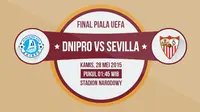 Dnipro vs Sevilla (Liputan6.com/Sangaji)