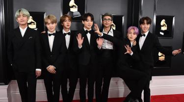 BTS di Karpet Merah Grammy
