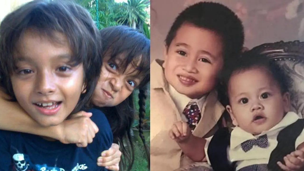 6 Potret Transformasi Adik Kakak Seleb saat Kecil Vs Kini, Kompak Sedari Dulu