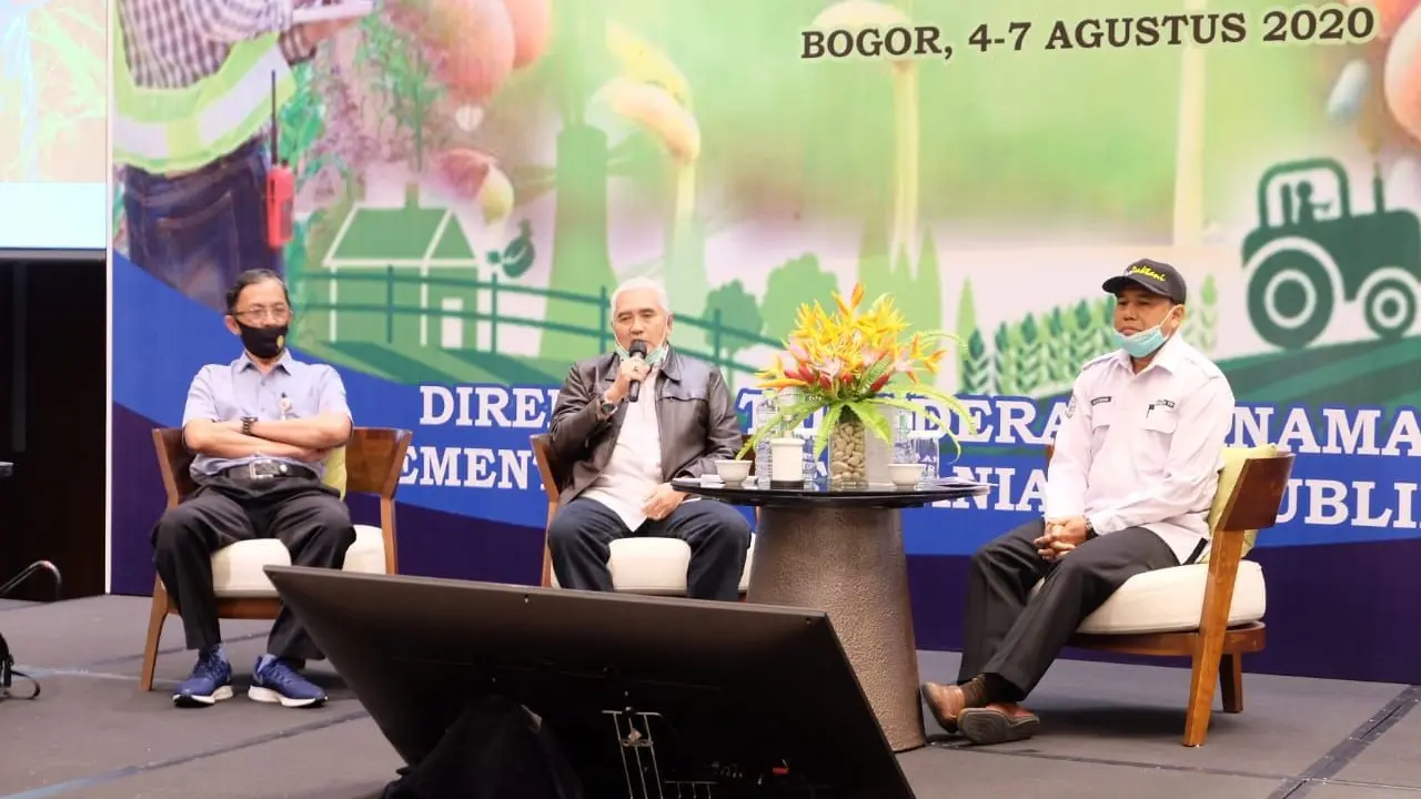 Kementan mengundang petani di 14 Kabupaten yang akan mengelola korporasi tanaman pangan guna meningkatkan kapasitasnya. (Dok Kementan)