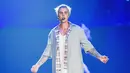 "Justin Bieber tak melupakan hari ulang tahun Kourtney Kardashian, Bieber juga mengucapkannya lewat pesan singkat," ujar seorang sumber pada Aceshowbiz. (AFP/Bintang.com)