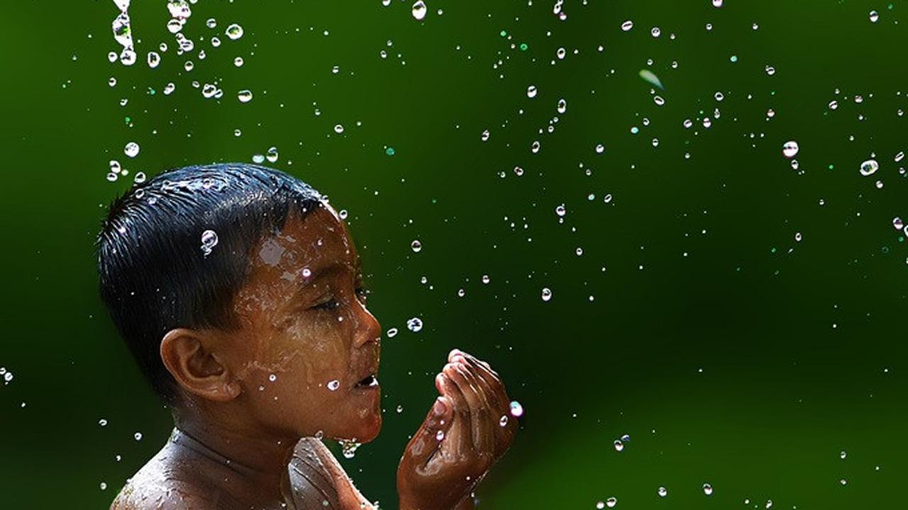 Ilustrasi air dan sanitasi.